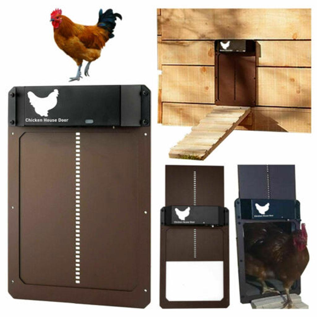Automatic Chicken Coop Door Opener Light Sensor Automatic Chicken House Door