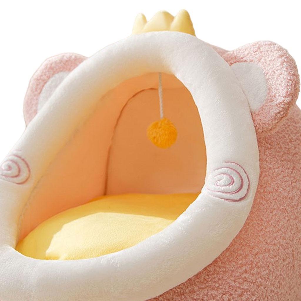 Cat Bed with Anti-Slip Water-Resistant Bottom for Cats Puppy Pet Supplies S