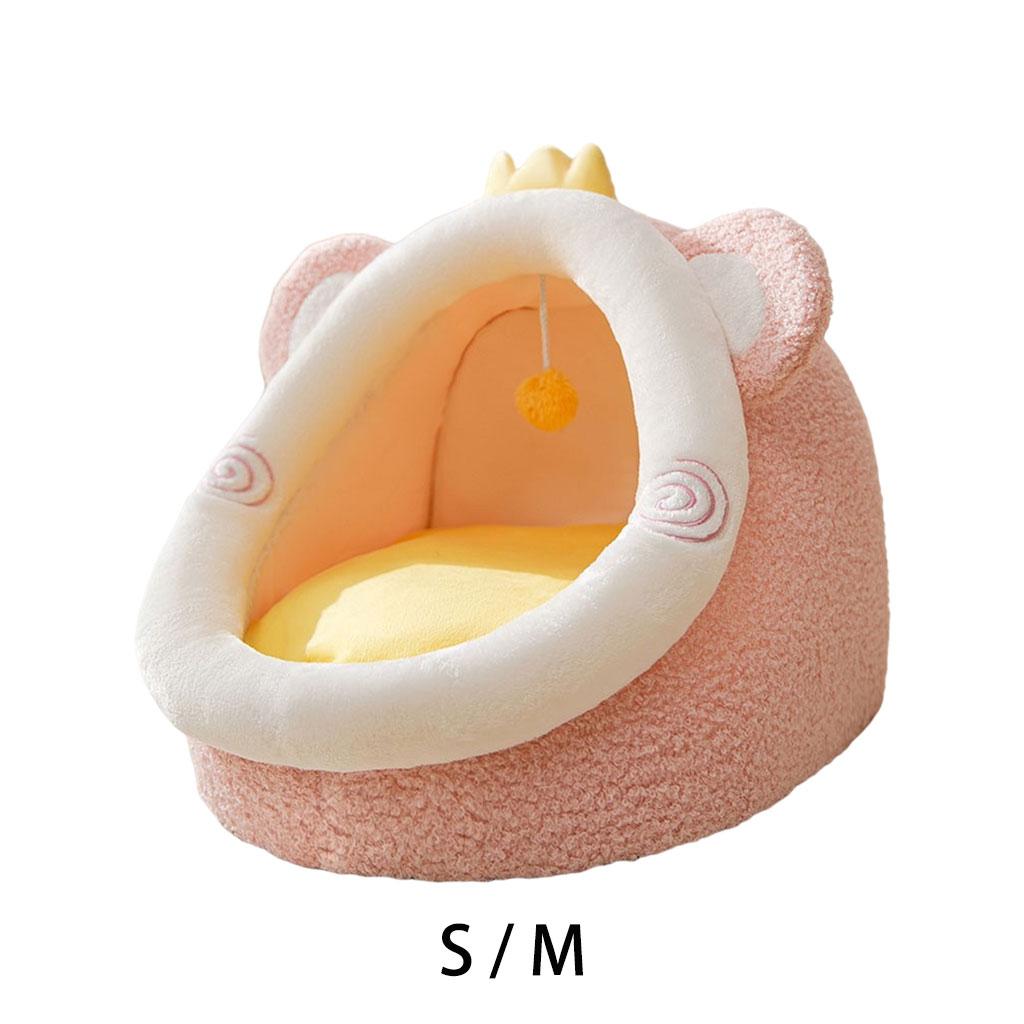 Cat Bed with Anti-Slip Water-Resistant Bottom for Cats Puppy Pet Supplies S