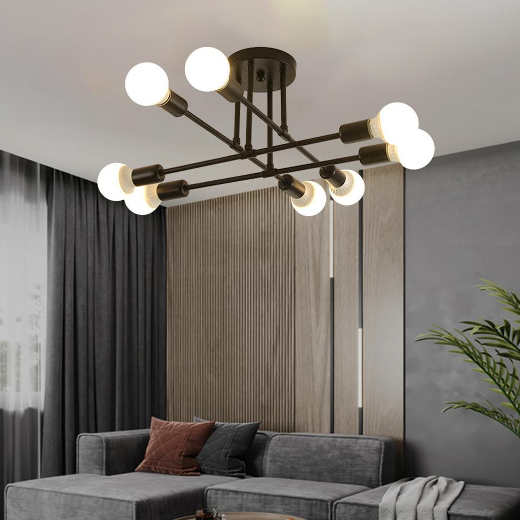 Ceiling Lamp Home Bedroom Hotel Cafe Hall Apartment Bar Lights Black