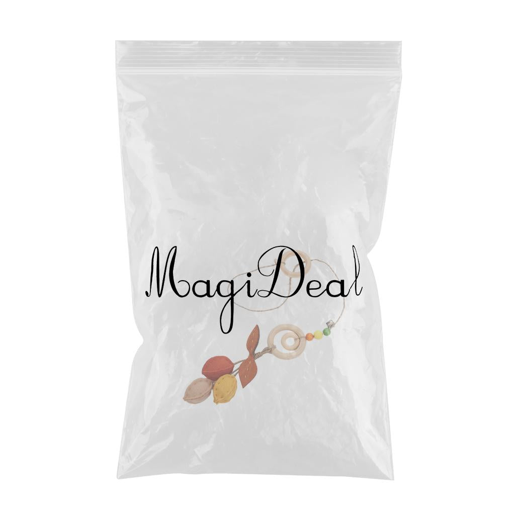 Cat Teaser Toy Funny Interactive Cat Toys Wood Ring Hanging with Bell Fruit