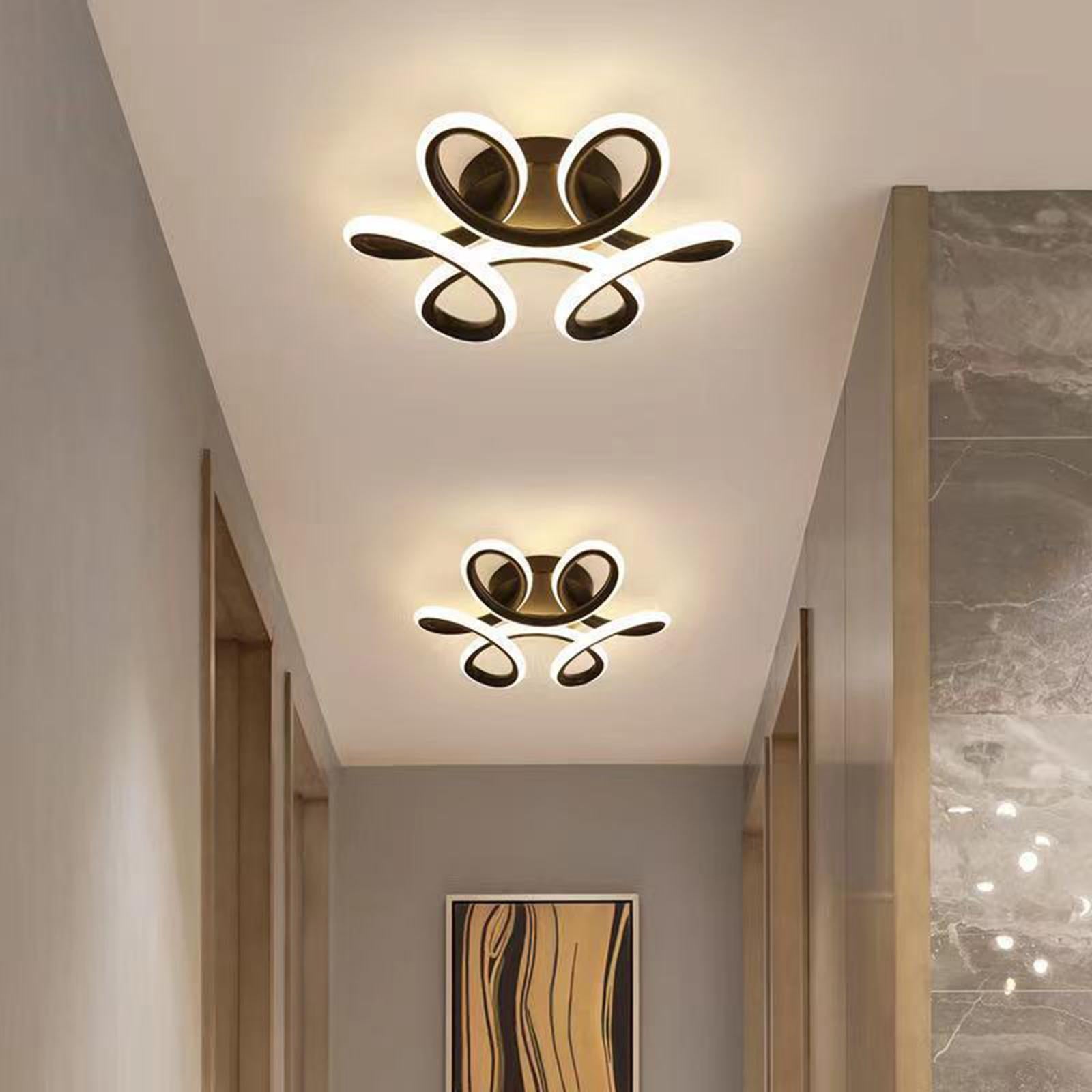 Ceiling Lights Indoor Light Home Hall Chandelier Lamp Black neutral light