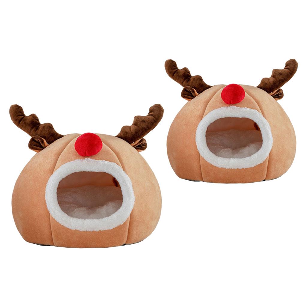 Cat House Nest Hygienic Comfortable Detachable for Pet Products Home Indoor Small