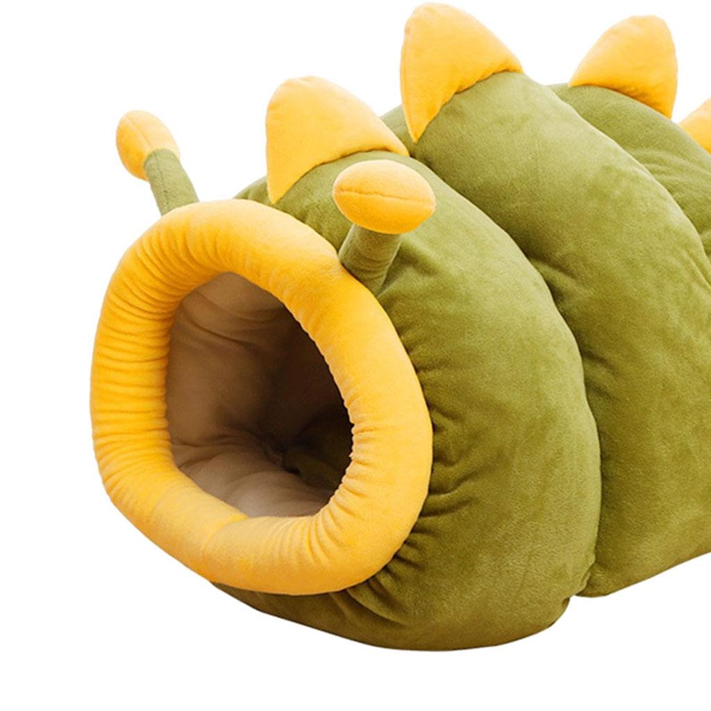 Cave Bed Cozy Enclosed Soft Warming Kennel Pet Cat Bed for Cats 52x35cm