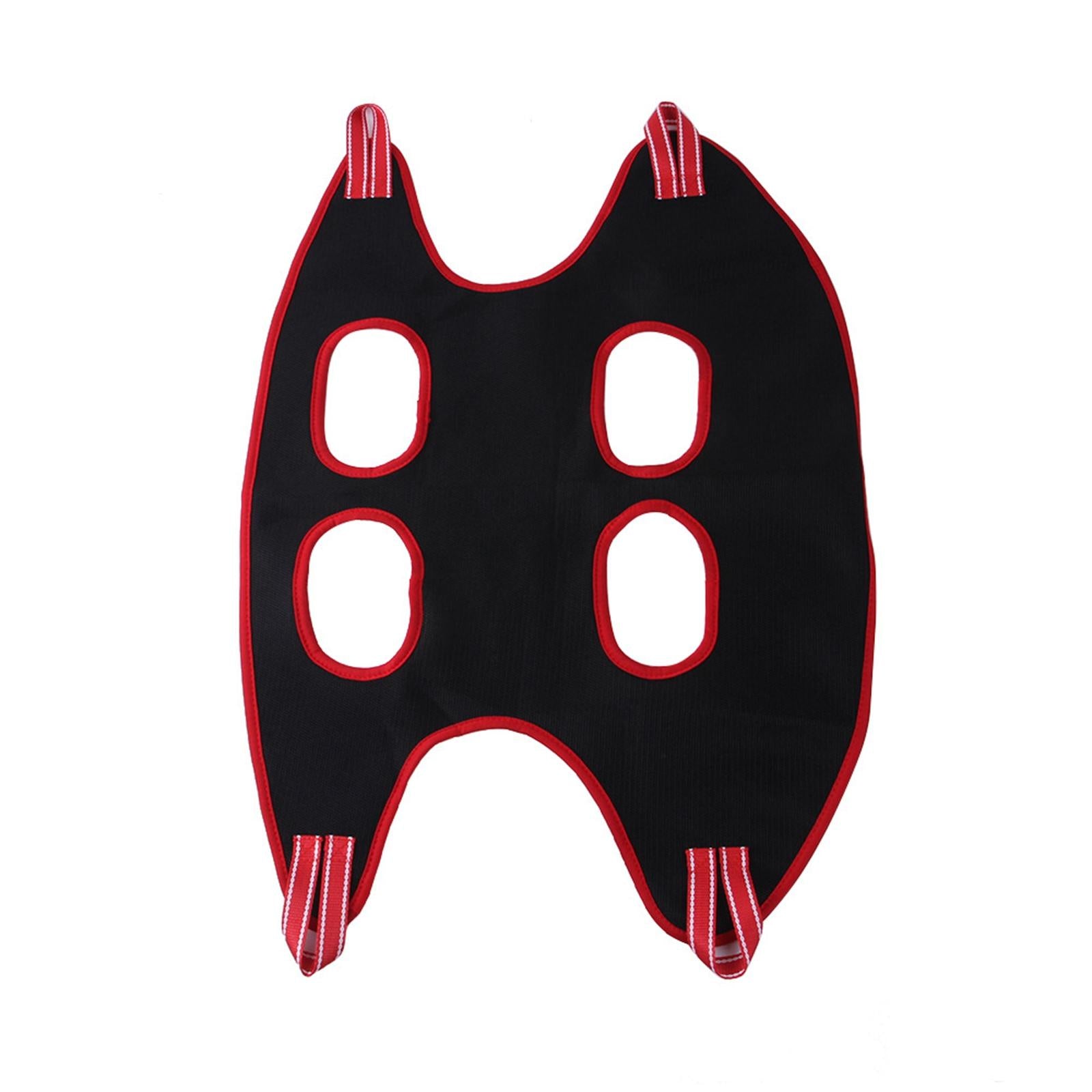 Breathable Pet Grooming Hammock Helper Restraint Bag Cats Examine Red M
