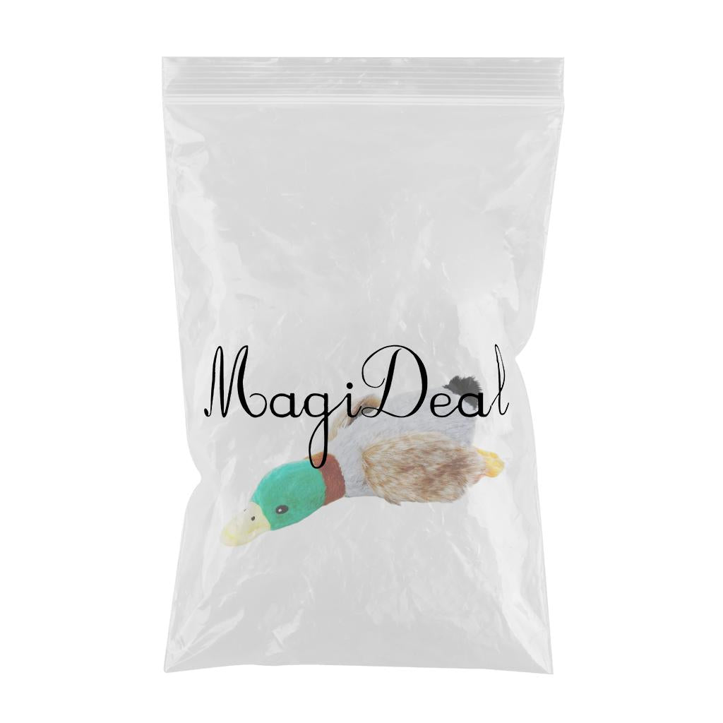 Dog Squeaky Toys Duck Plush Toy Cat Dog Chew Toy Fun Interactive Squeaker Duck Feet Style