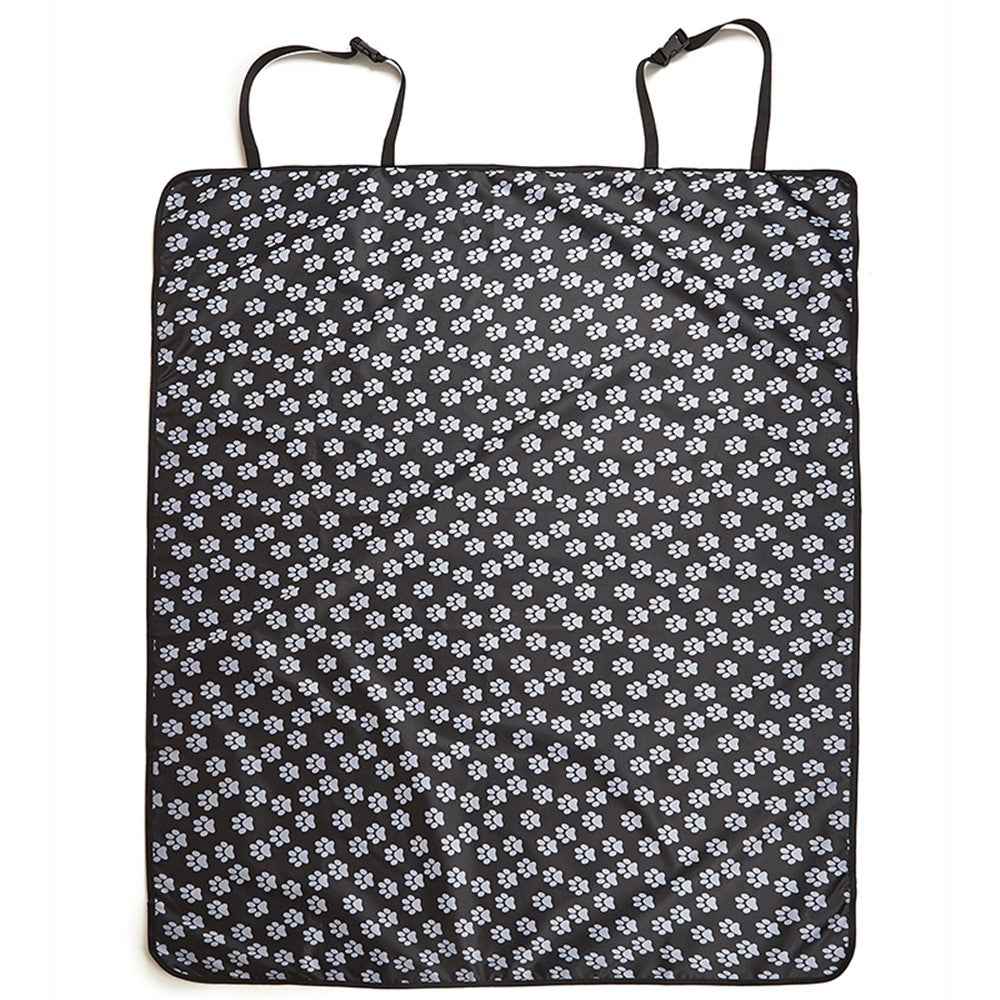 TG-PCU009 Waterproof Car Trunk Rear Back Seat Cover Pet Dog Seat Mat Protector Hammock Pad Liner - Black / Claw