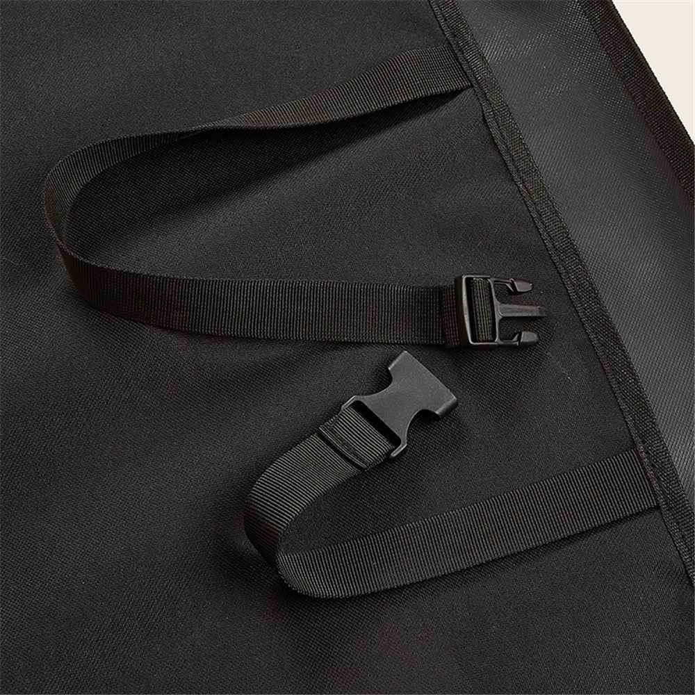 TG-PCU009 Waterproof Car Trunk Rear Back Seat Cover Pet Dog Seat Mat Protector Hammock Pad Liner - Black