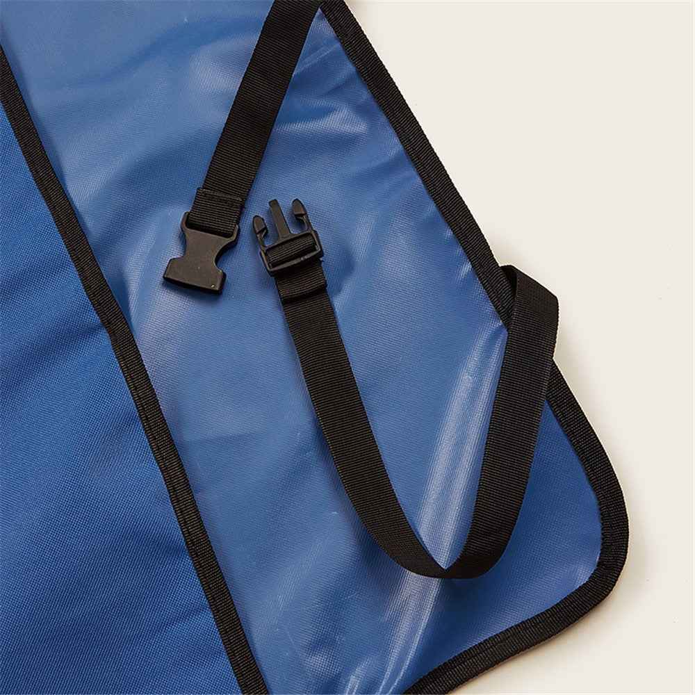 TG-PCU009 Waterproof Car Trunk Rear Back Seat Cover Pet Dog Seat Mat Protector Hammock Pad Liner - Blue