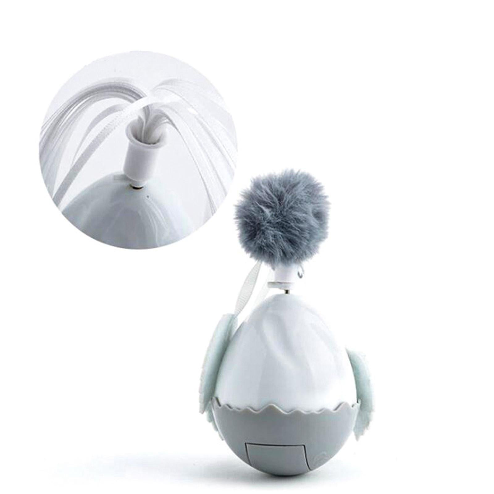 Cat Tumbler Toy Interactive Feather Toy Training Ball Chasing Pet Playing