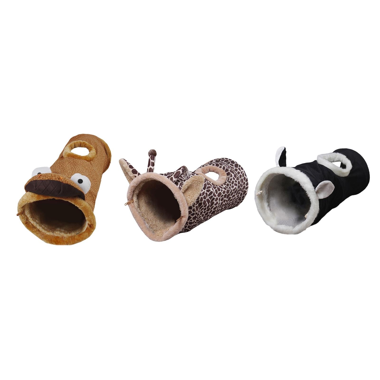 Collapsible Cats Tunnel Tube Interactive Indoor Cats Peek Hole Toys Cat