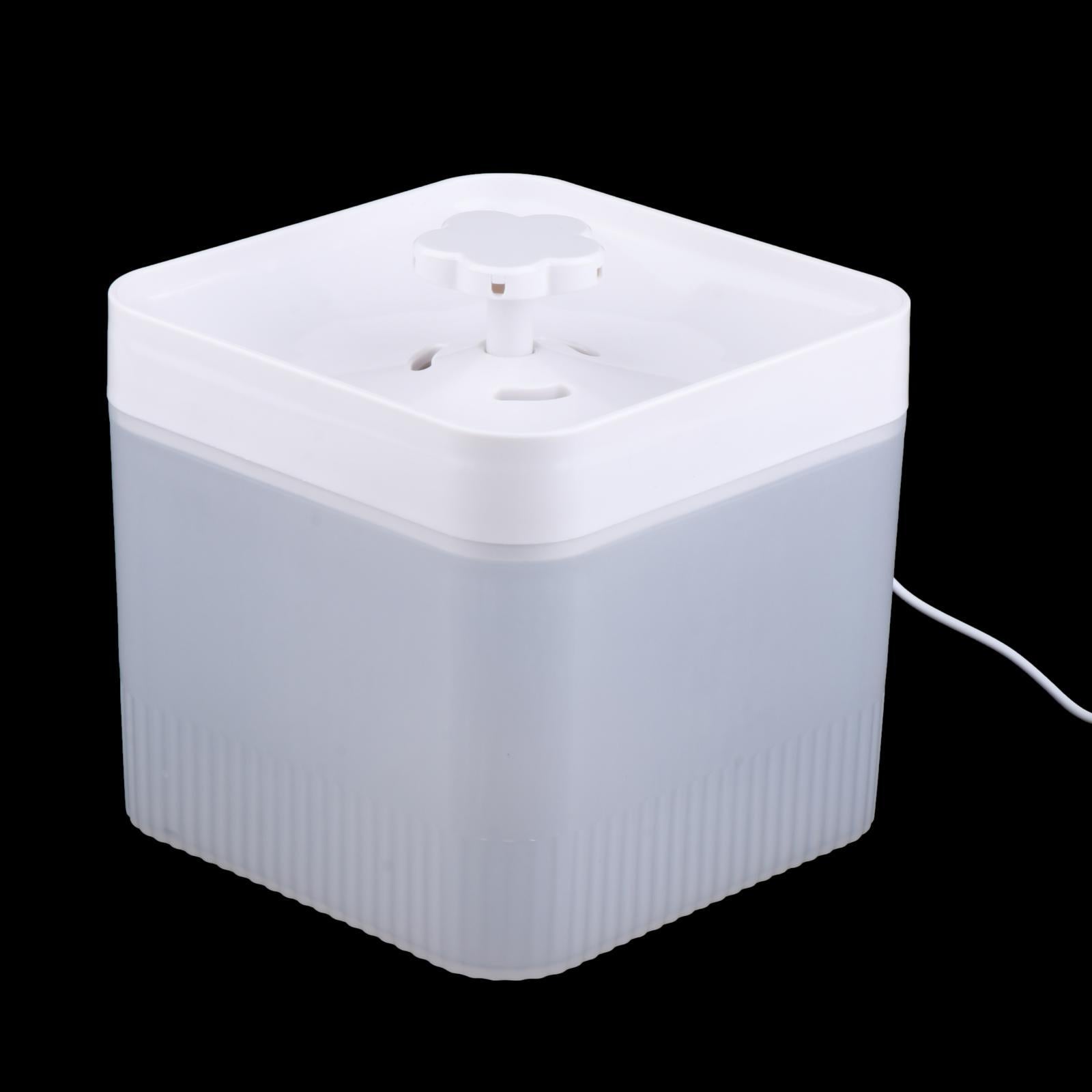 Automatic Cat Water Fountain Dog Water Dispenser USB 2L Silent 2 Modes