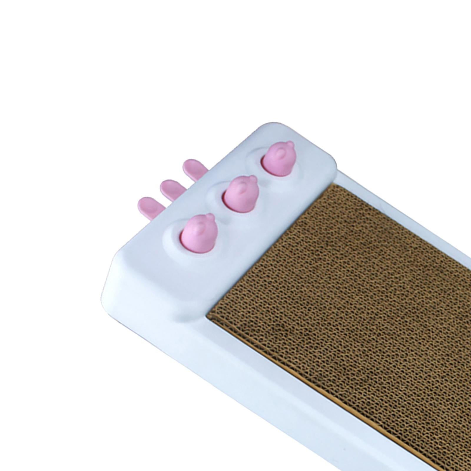 Cat Scratcher Pads Scratching Board Pet Products Anti-Slip Interactive white