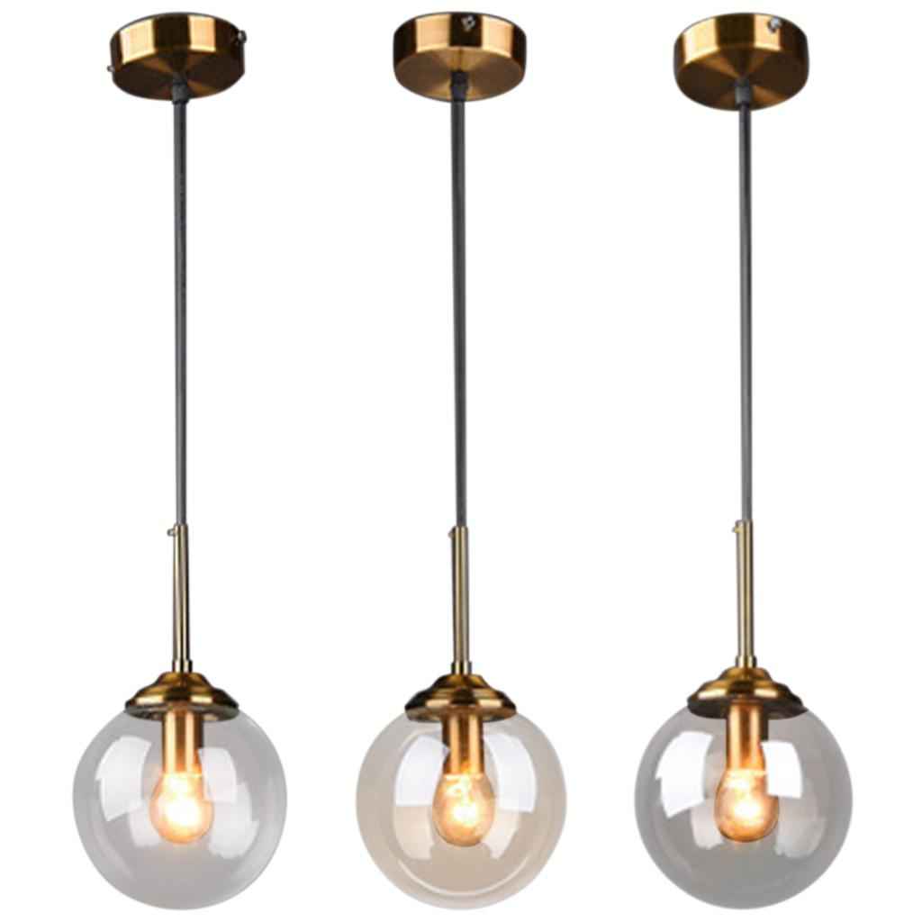 Nordic Ceiling Lights LED Adjustable E14 Pendant Light for Home Decor Clear