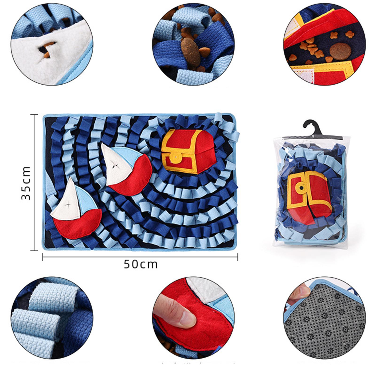 Dog Snuffle Toy Smell Training Sniffing Pad Dog Puzzle Toy for Pet Dogs