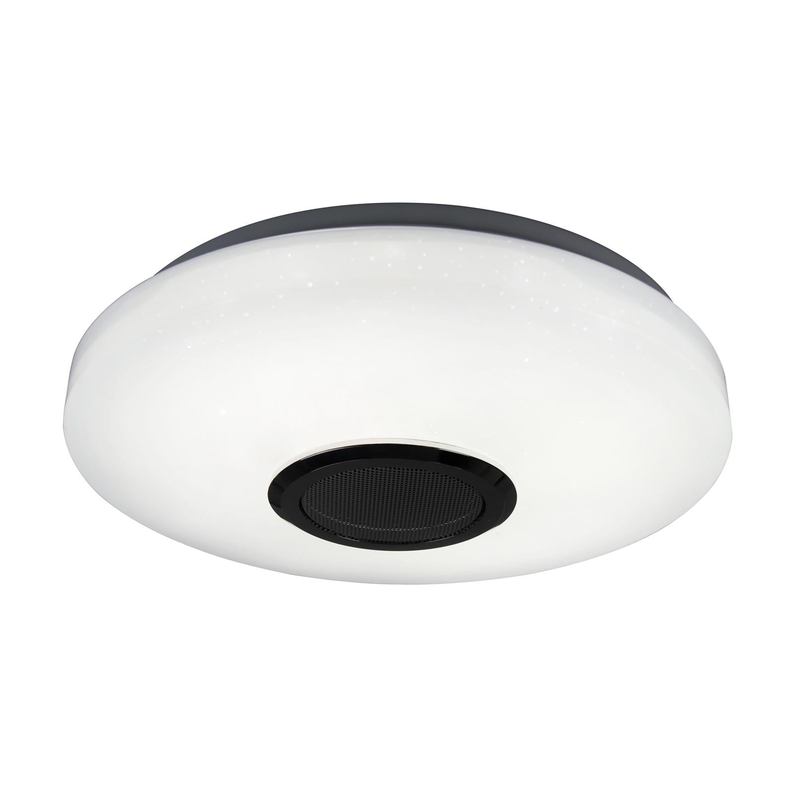 Bluetooth Music Speaker Ceiling Light RGB Dimmable Smart Lamp APP Control 26cm