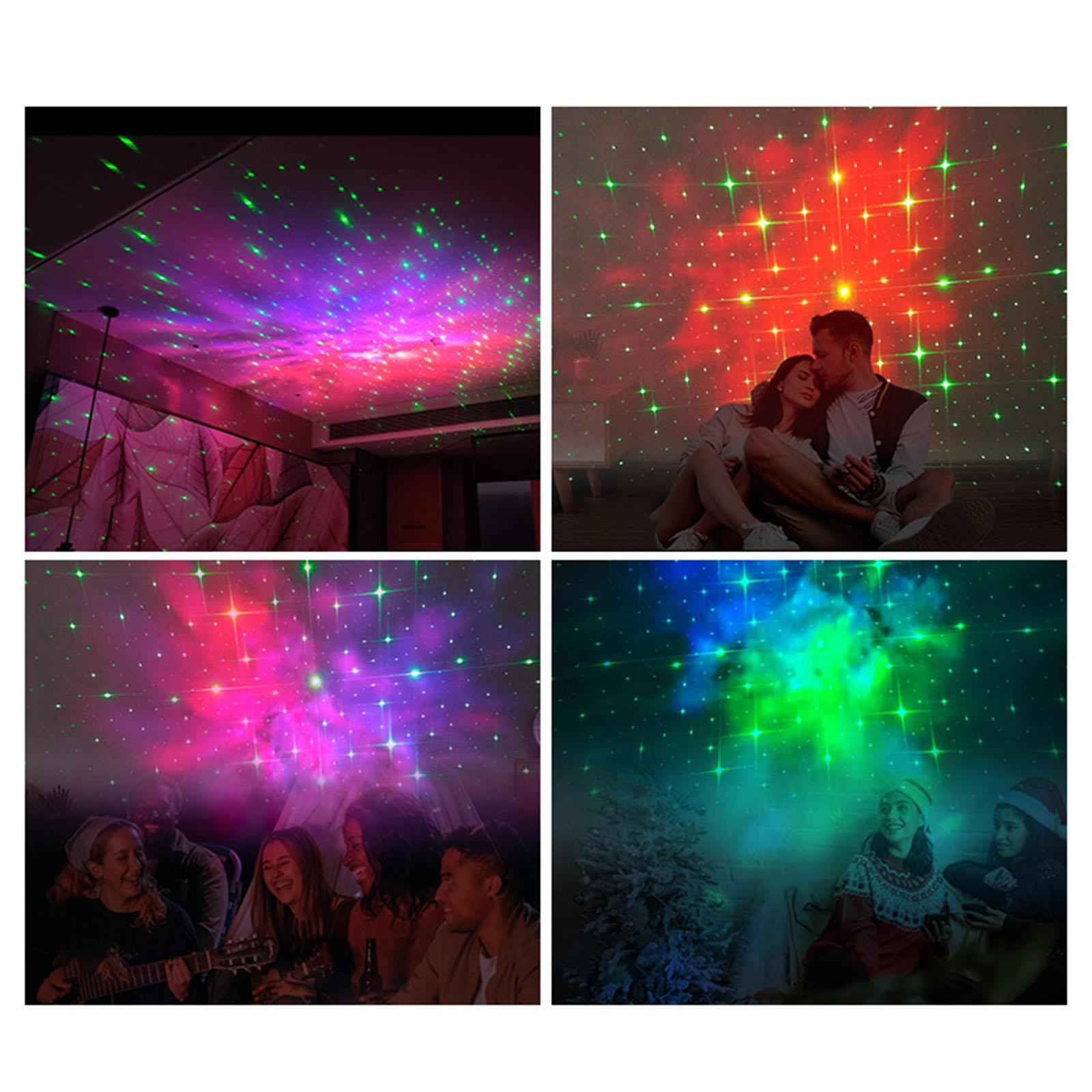 Astronaut Projector Lamp Starry Remote Control for Decor Living Room Kid Toy