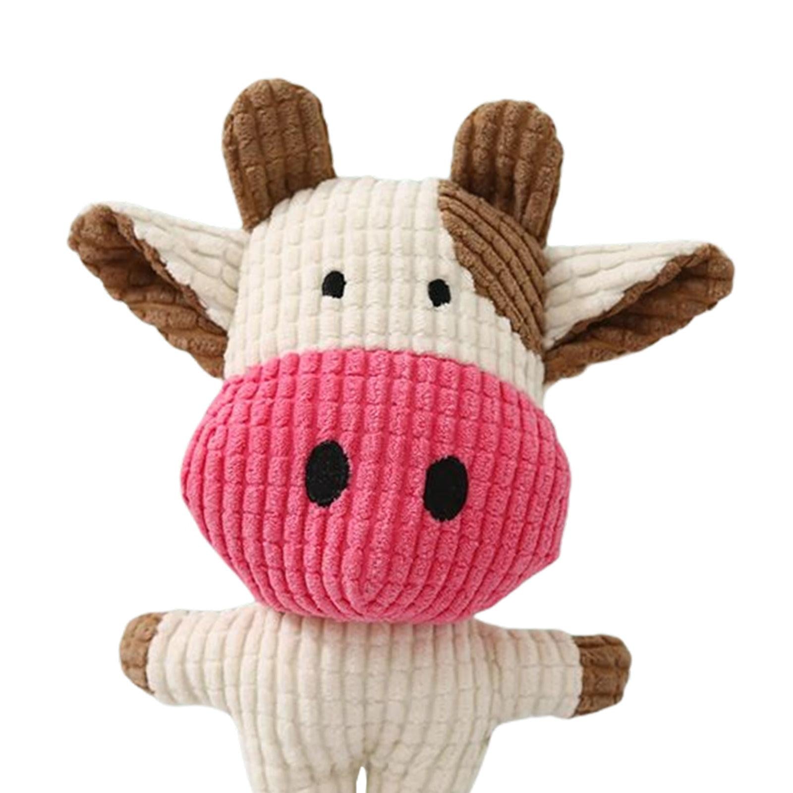 Cute Pet Dog Chew Toy Squeaky Soft Plush Animals Play Sound Puppy Teeth Toys 17x20x7CM