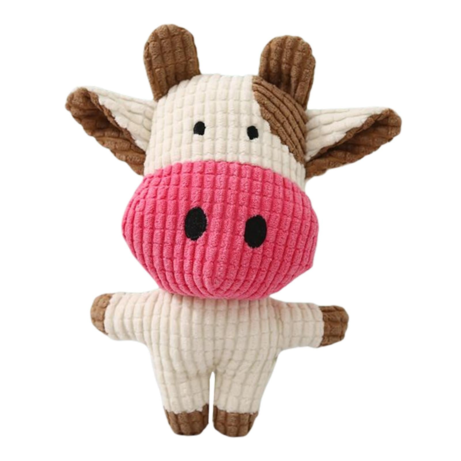 Cute Pet Dog Chew Toy Squeaky Soft Plush Animals Play Sound Puppy Teeth Toys 17x20x7CM