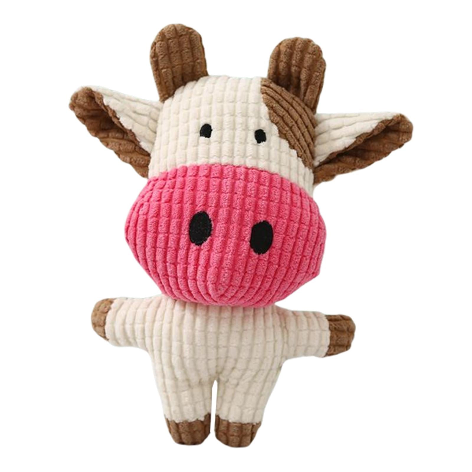 Cute Pet Dog Chew Toy Squeaky Soft Plush Animals Play Sound Puppy Teeth Toys 17x20x7CM