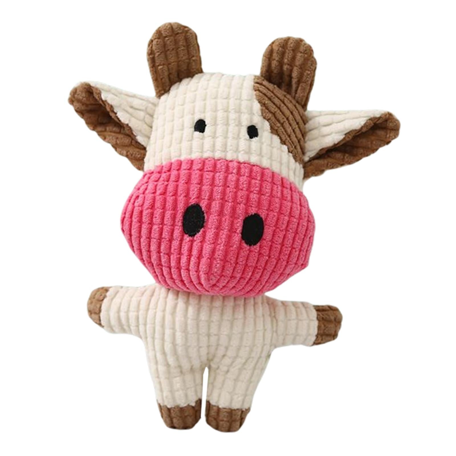 Cute Pet Dog Chew Toy Squeaky Soft Plush Animals Play Sound Puppy Teeth Toys 17x20x7CM