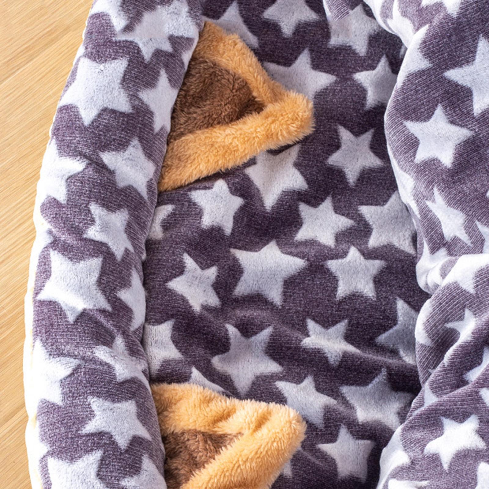 Cat Bed Play Tunnel with Scratching Ball Foldable Cushion Mat for Indoor Pet
