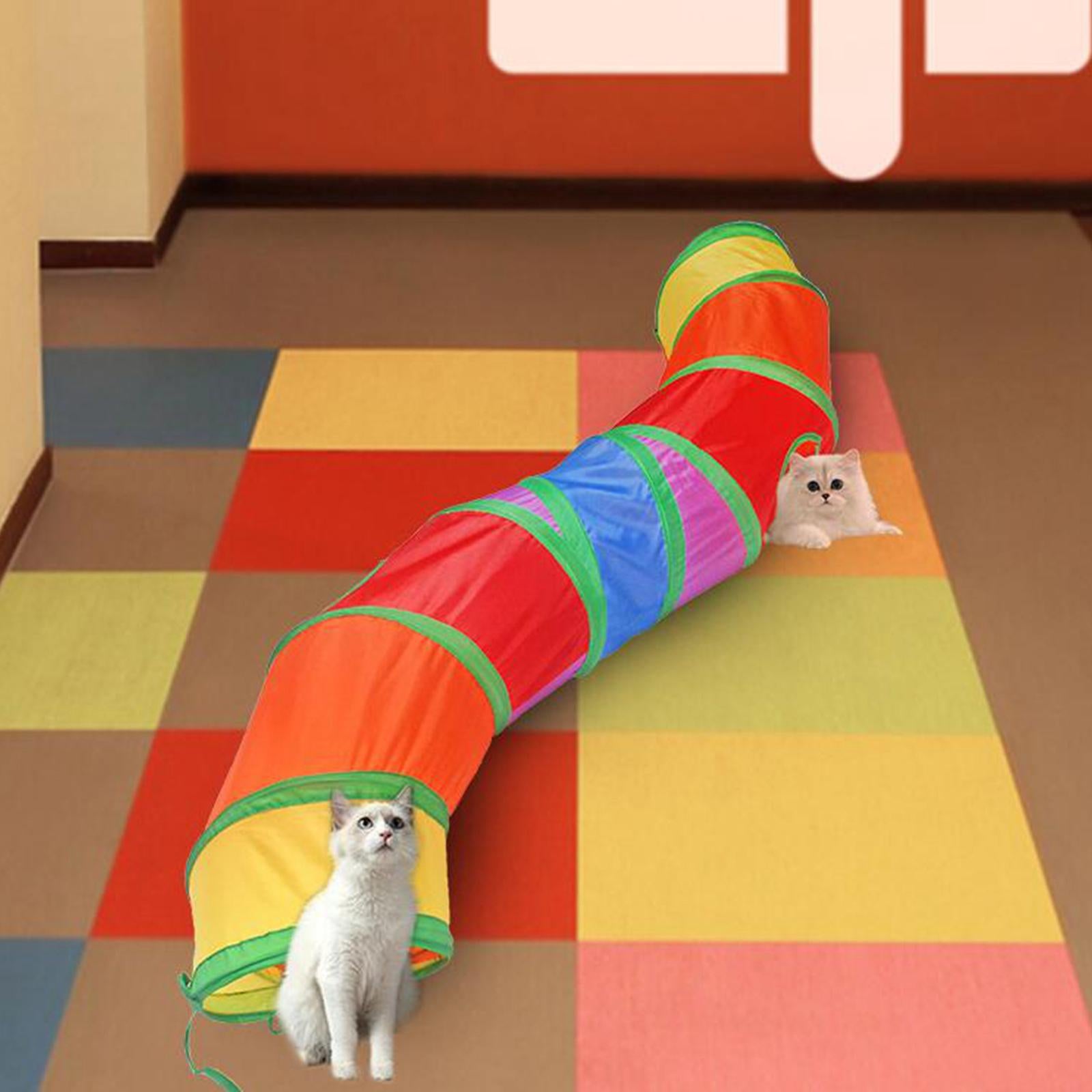 Cat Tunnel Hide and Seek S Ways Kitten Funny Pet Cave with Ball Rabbit