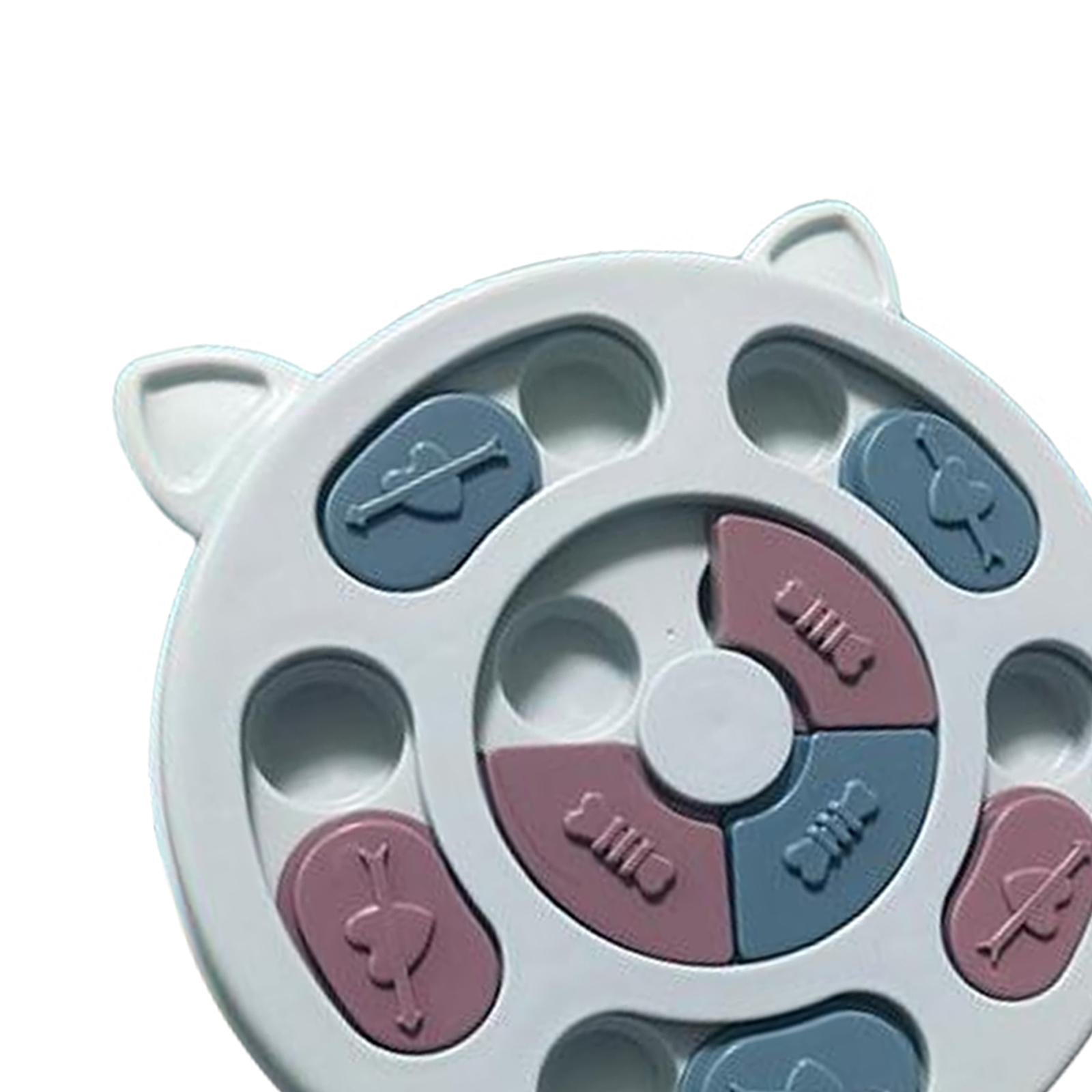 Dog Puzzle Toys Slow Feeder Food Dispenser Puppy Dog Treat Puzzle Game Blue