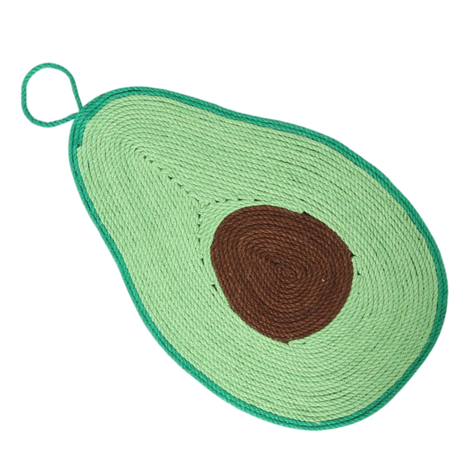 Cat Scratching Board Scratcher Sisal Wear-Resistant Protector Avocado