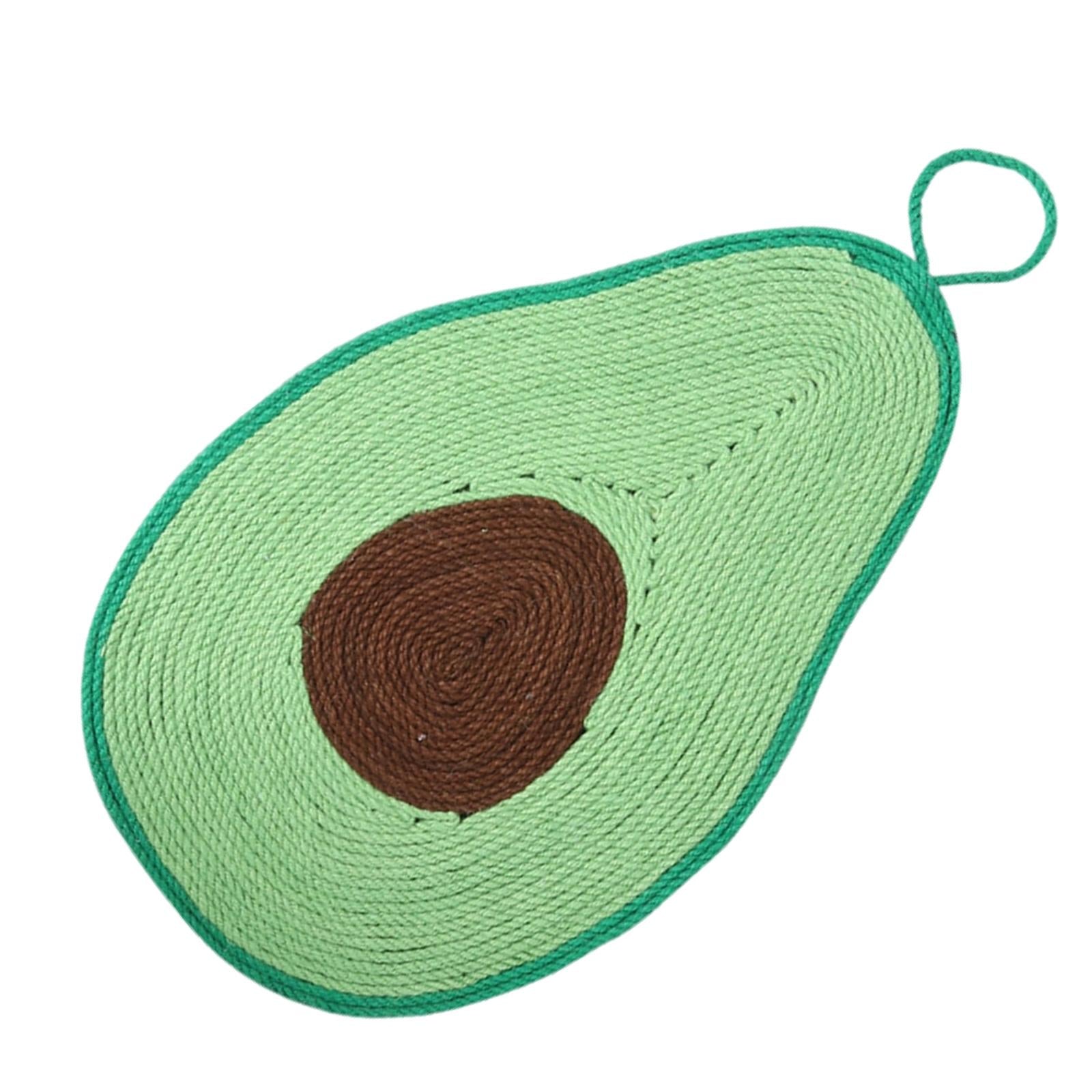 Cat Scratching Board Scratcher Sisal Wear-Resistant Protector Avocado