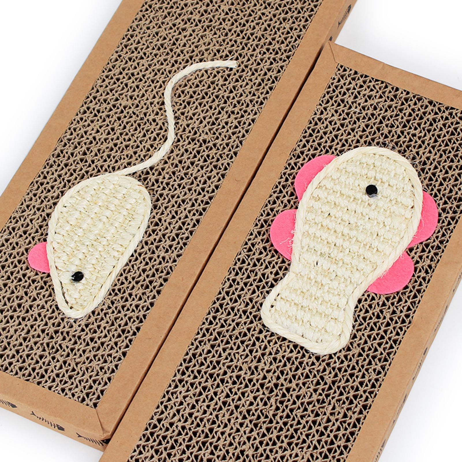 2Pcs Cat Scratcher Pads Scratching Board Furniture Protector for Kitty