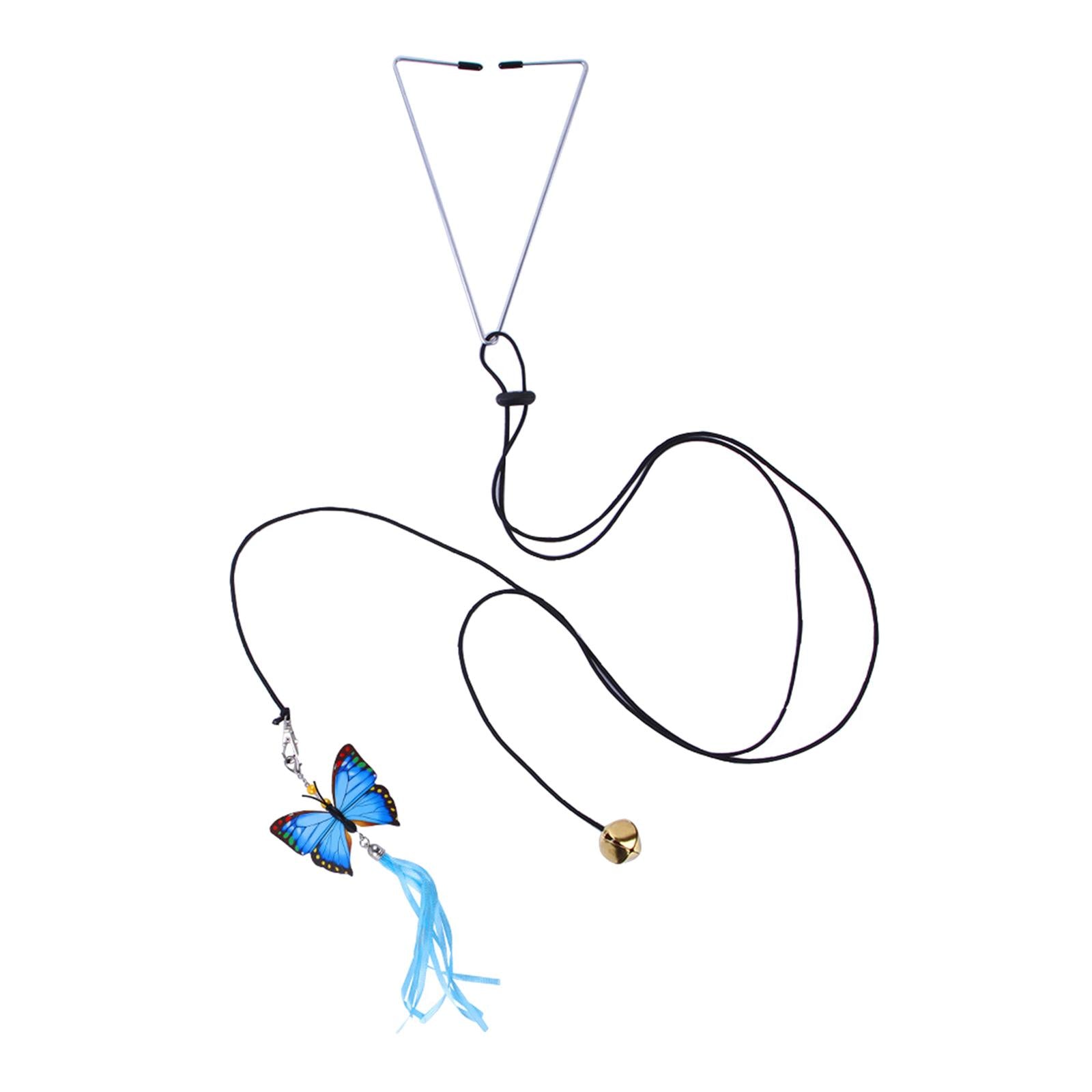 Cat Toy Funny Cats Stick Hanging Kitten Interactive Retractable Playing 20cm