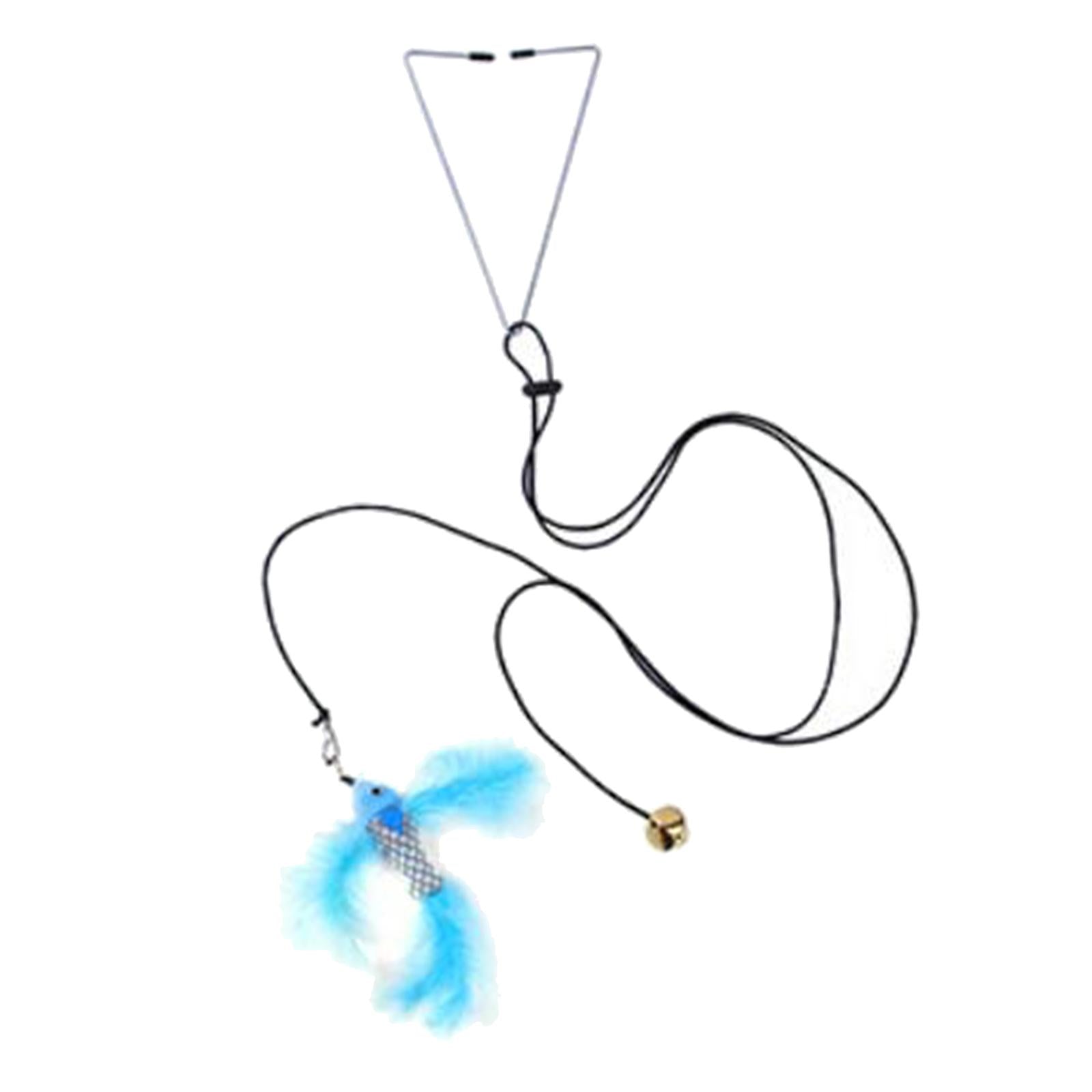 Cat Toy Funny Cats Stick Hanging Kitten Interactive Retractable Playing 21cm