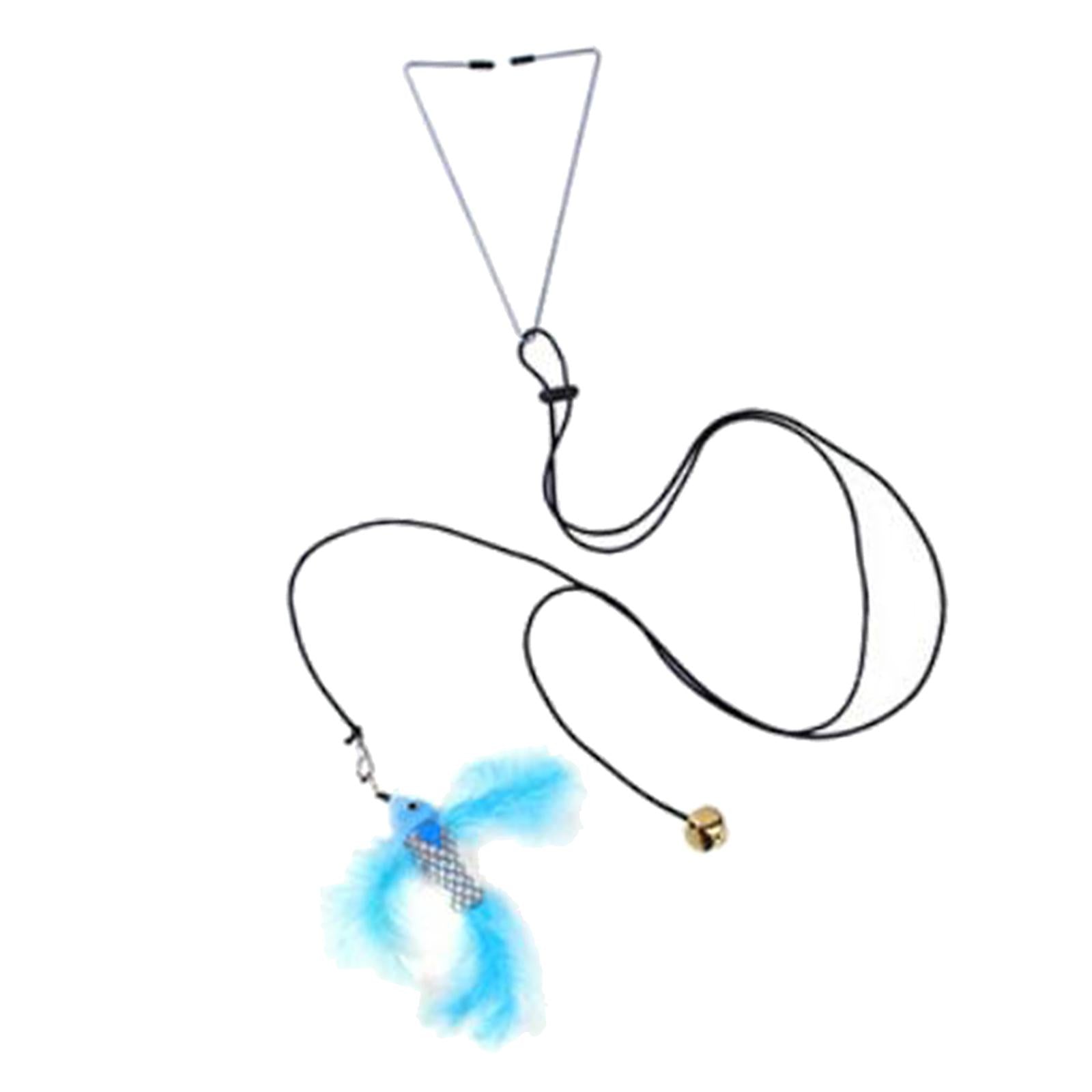 Cat Toy Funny Cats Stick Hanging Kitten Interactive Retractable Playing 21cm