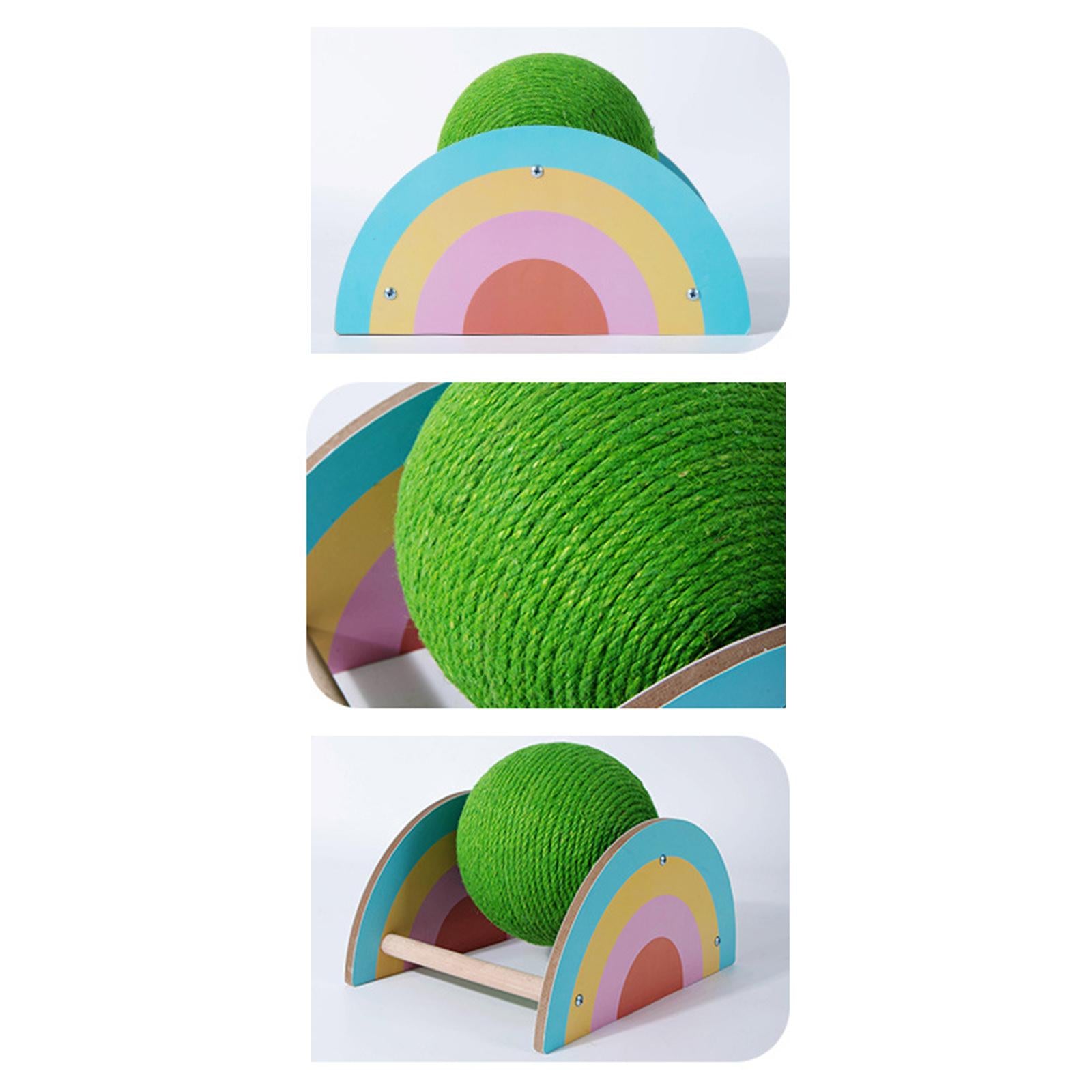 Cat Scratching Ball Interactive Toy Training Scratcher for Indoor Cars