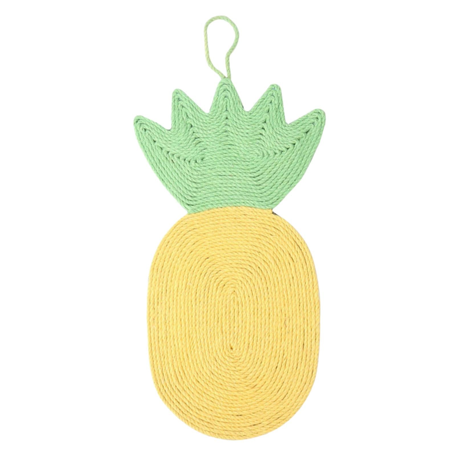 Cat Kitten Scratching Board Scratch Pad Sisal Furniture Protector pineapple