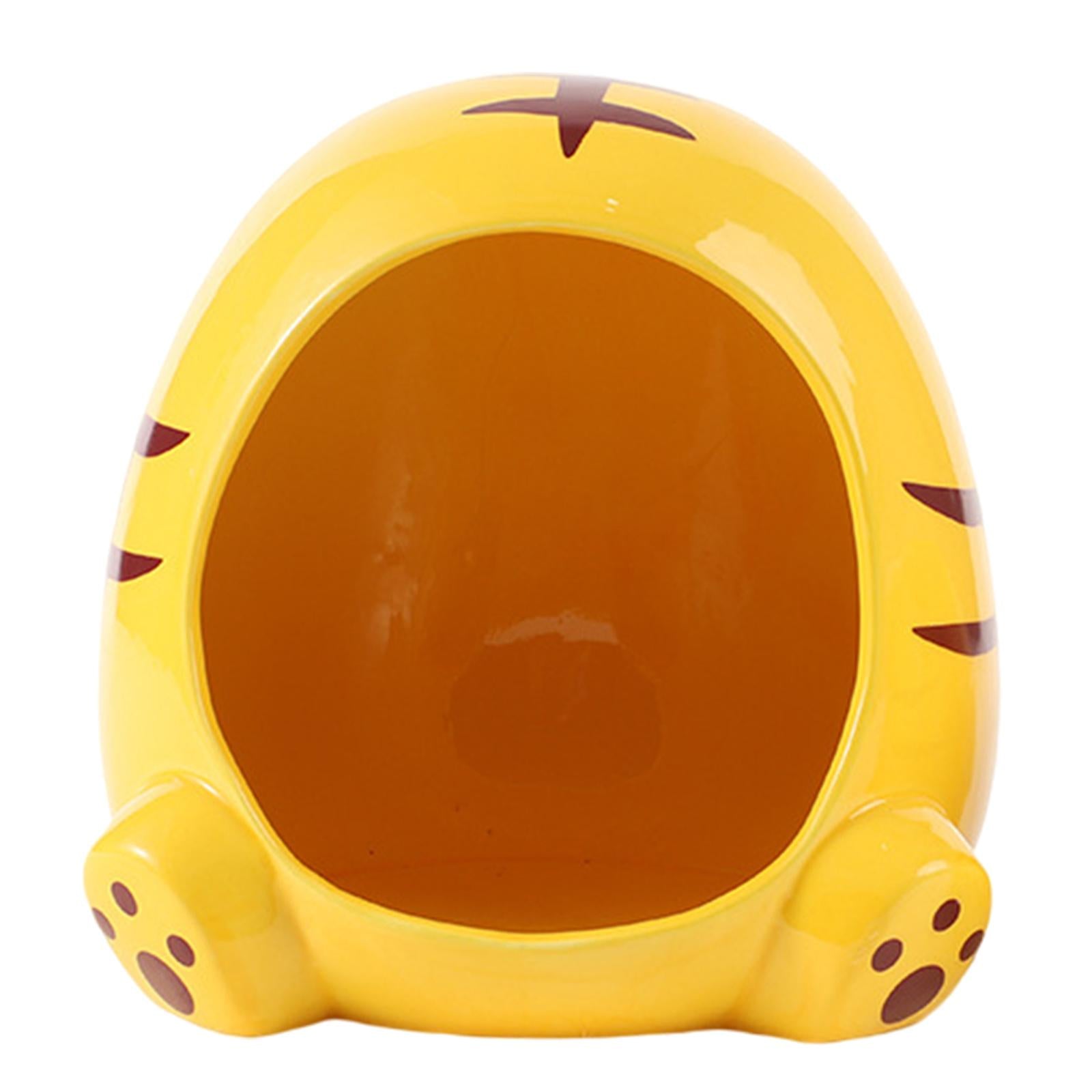 Ceramic Hamster House Hut Cave Cage Summer Cool Small Animals Mini Bed C