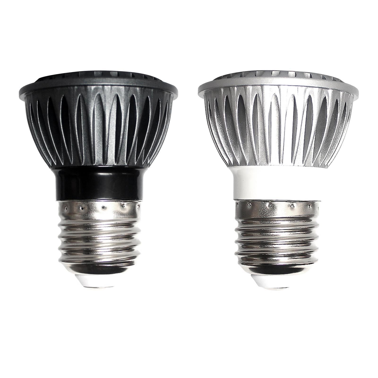 Ceramic Reptile Heat Lamp Bulb Heating Basking Light UVA UVB for Lizard Pet Silver