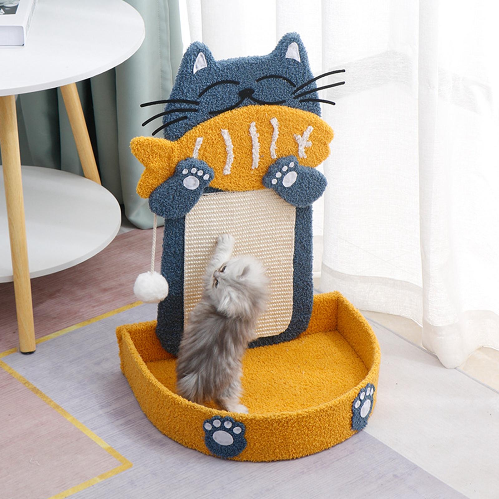 Cat Scratch Pads Scratching Post Wear-Resistant Grinding Nail wall mounted