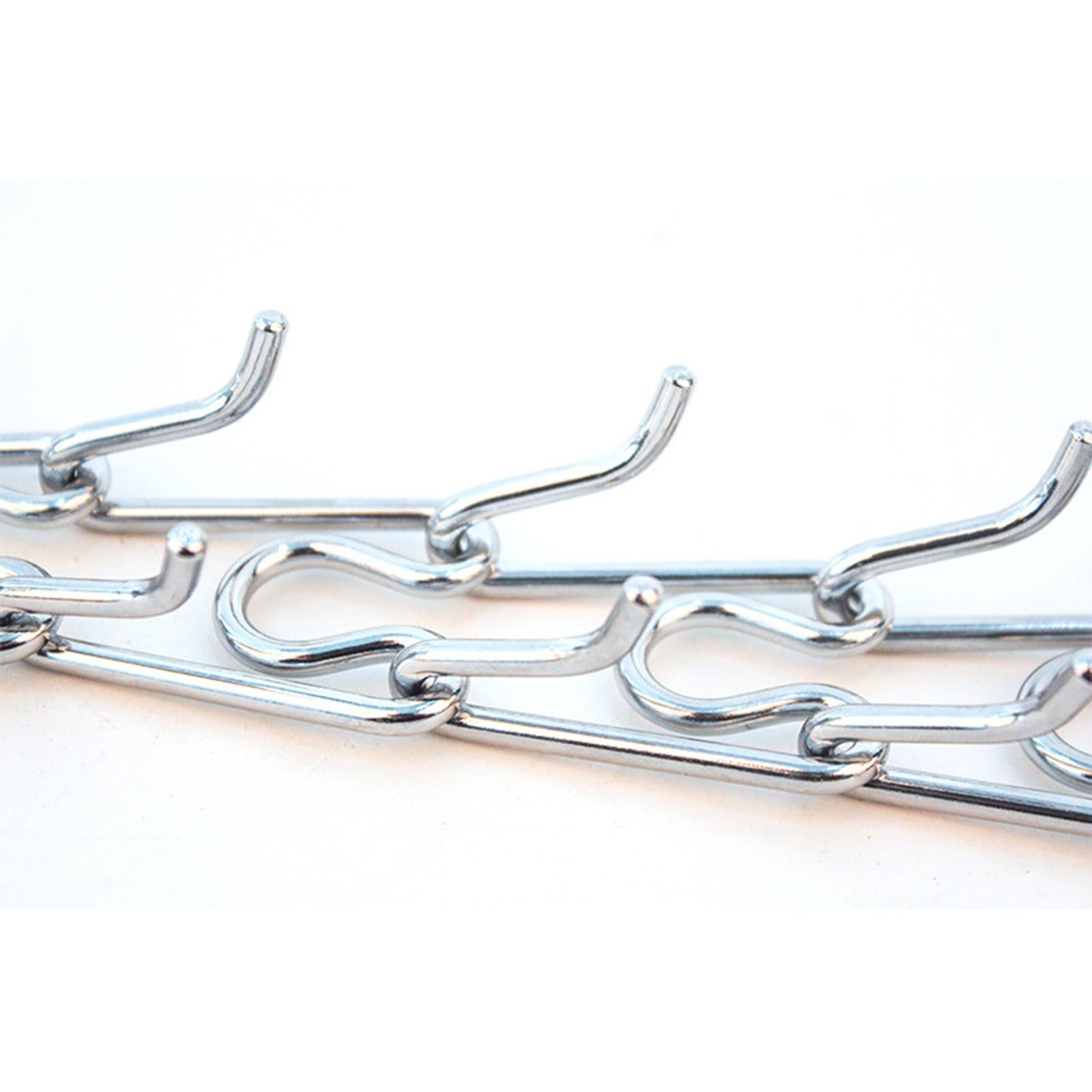 Dog Training Chain Collar Adjustable Prong Pinch Chain 4.0x60cm