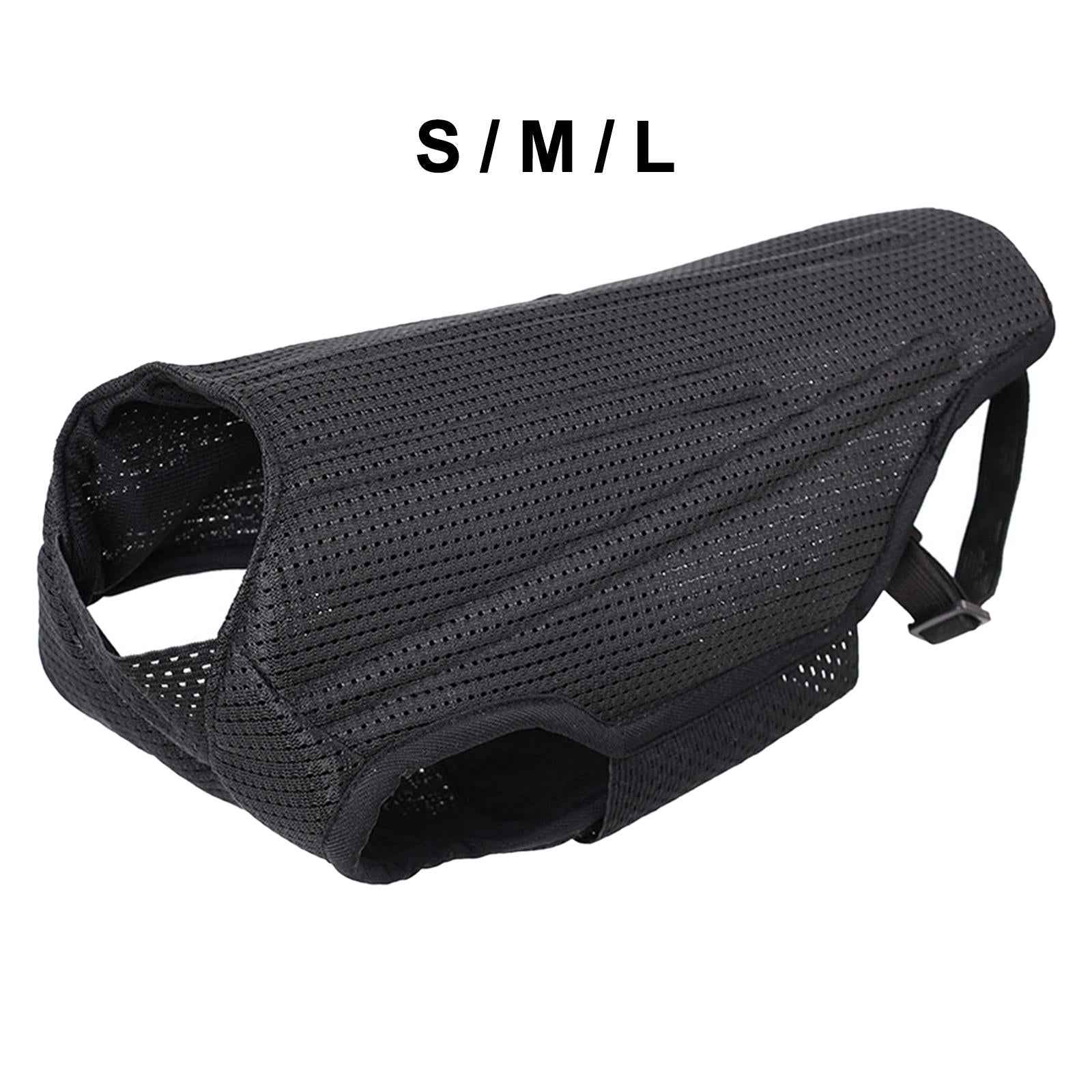 Dog Back Brace Pet Back Pads Flexible Back Support Wrap for Injured Old Dogs S