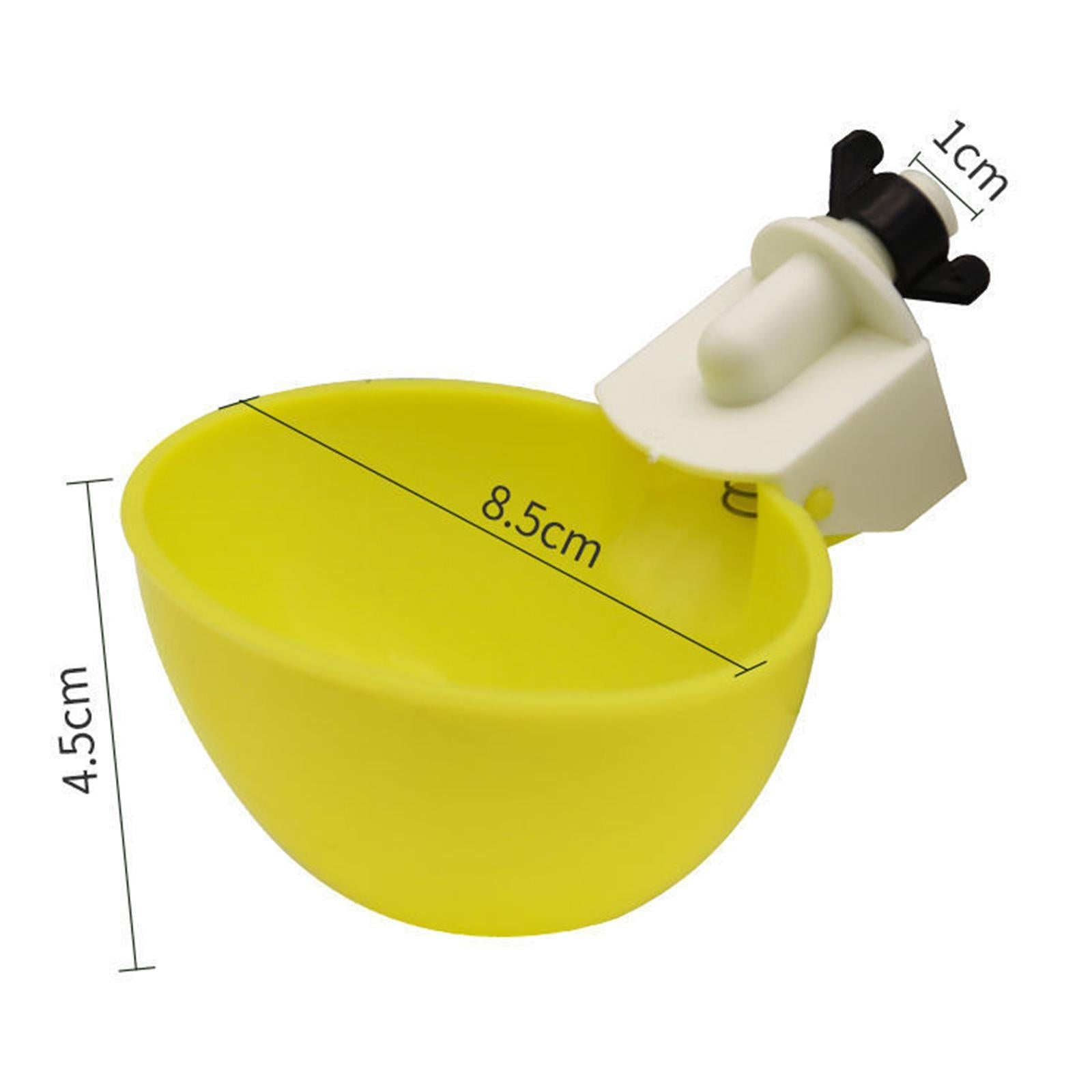 12x Chicken Drinkers Waterers Cups Hanging for Birds Chicks Poultry Supplies