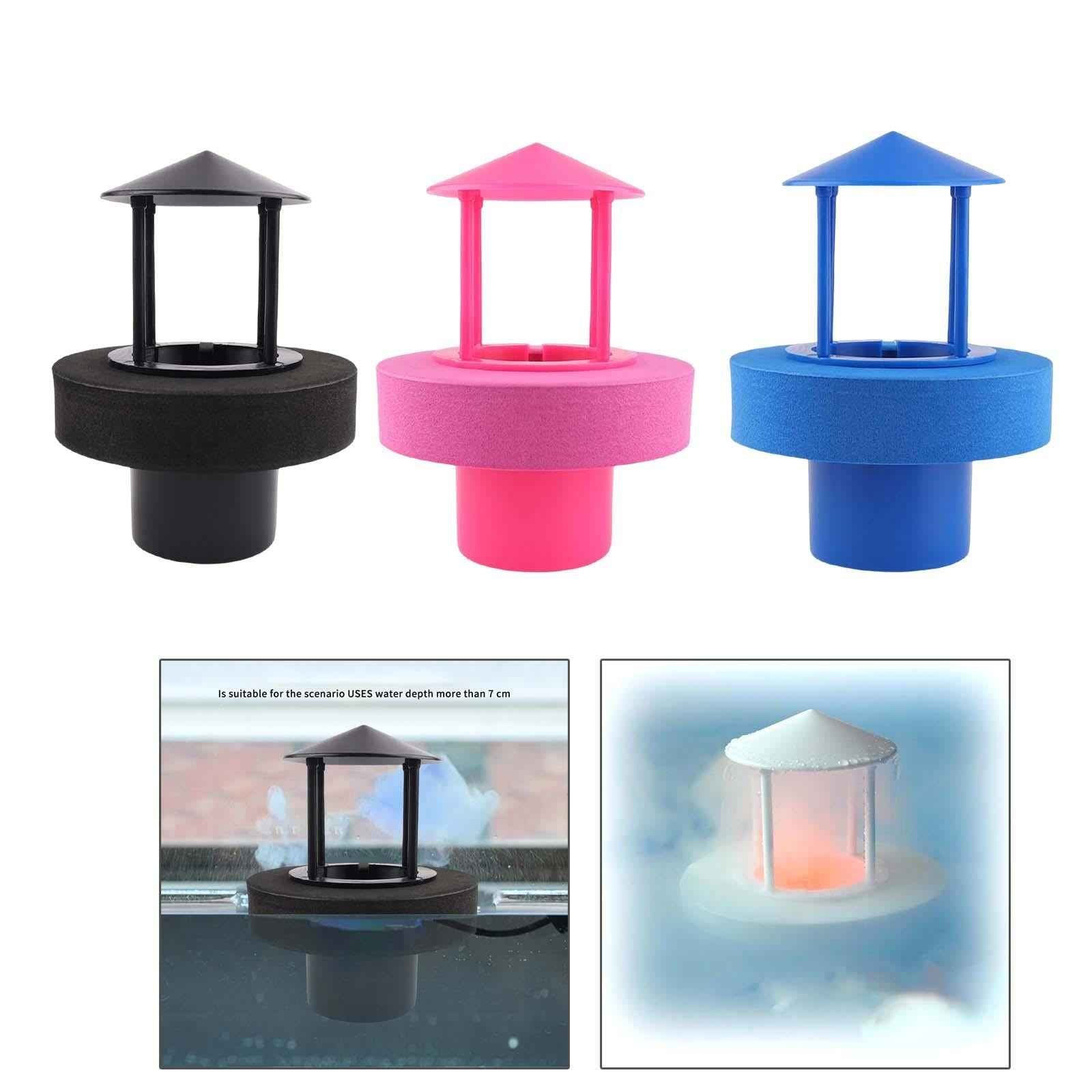 Mist Maker Mist Dispenser Floating Sprayer Fogger for Fish Tank Filter Black