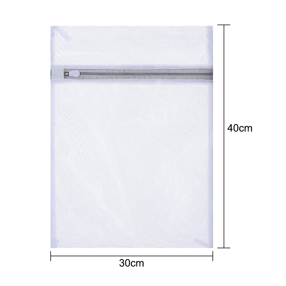 MM-X001 30x40cm 70g Laundry Bag Thickened Mesh Machine Washable Underwear T-shirt Washing Bag (Thin Mesh)