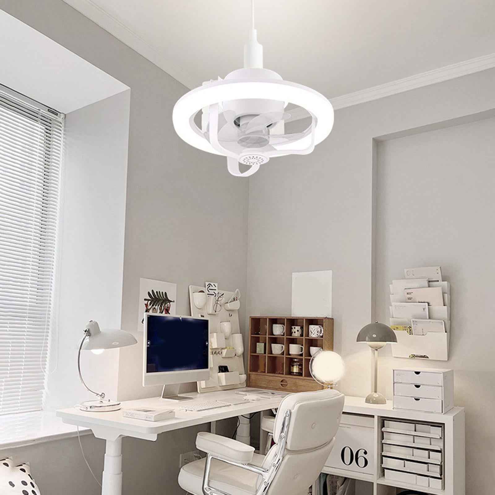Ceiling Fan with Light Ceiling Fan Light for Apartment Study Room Dorm