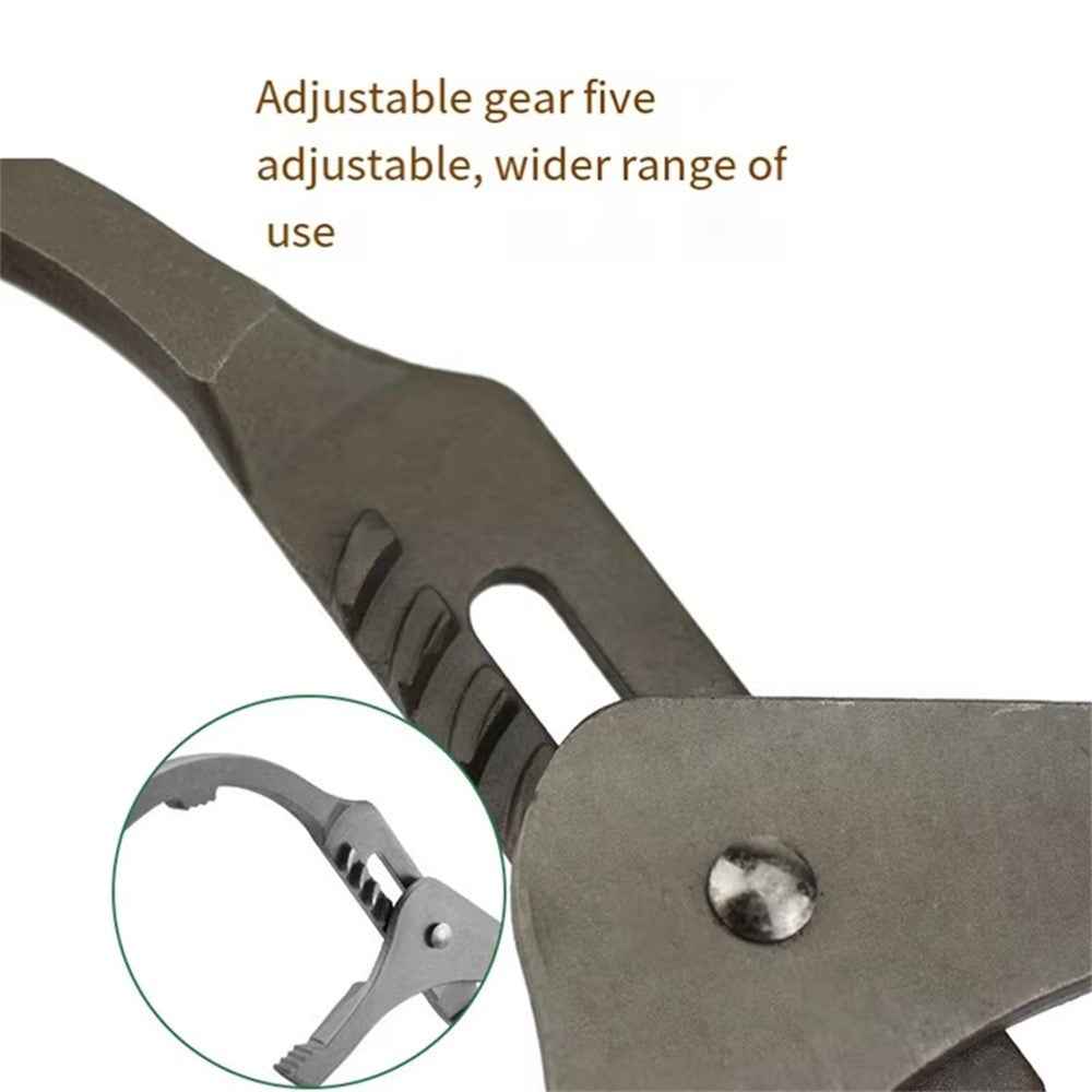 12 Inch Adjustable Oil Filter Wrench High Carbon Steel 5 Position 63.5-95mm Pliers Tool for Car Truck