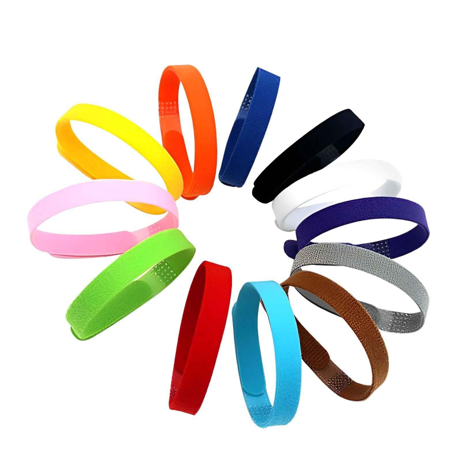 12Pcs Puppy Identification Collar Comfortable for Chinchillas Cat Small Pets