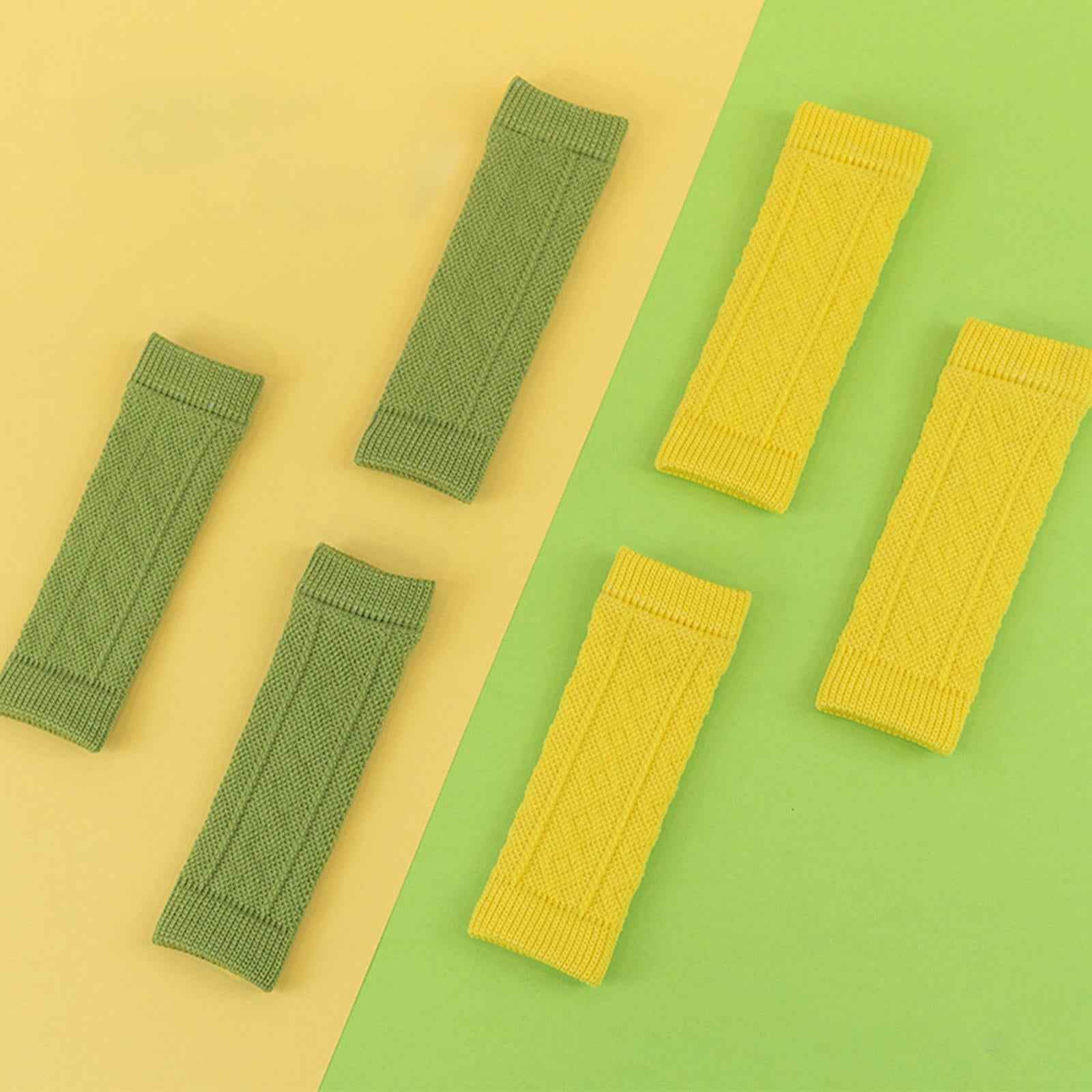 4Pcs Dog Grip Socks Nonslip Cotton Sock Cover for Hardwood Floor Indoor M