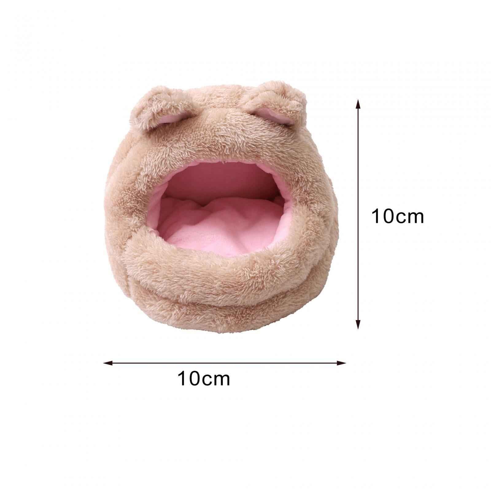 Warm Hamster House Small Animals Bedding House for Small Pets Bunny Hedgehog Small Bear