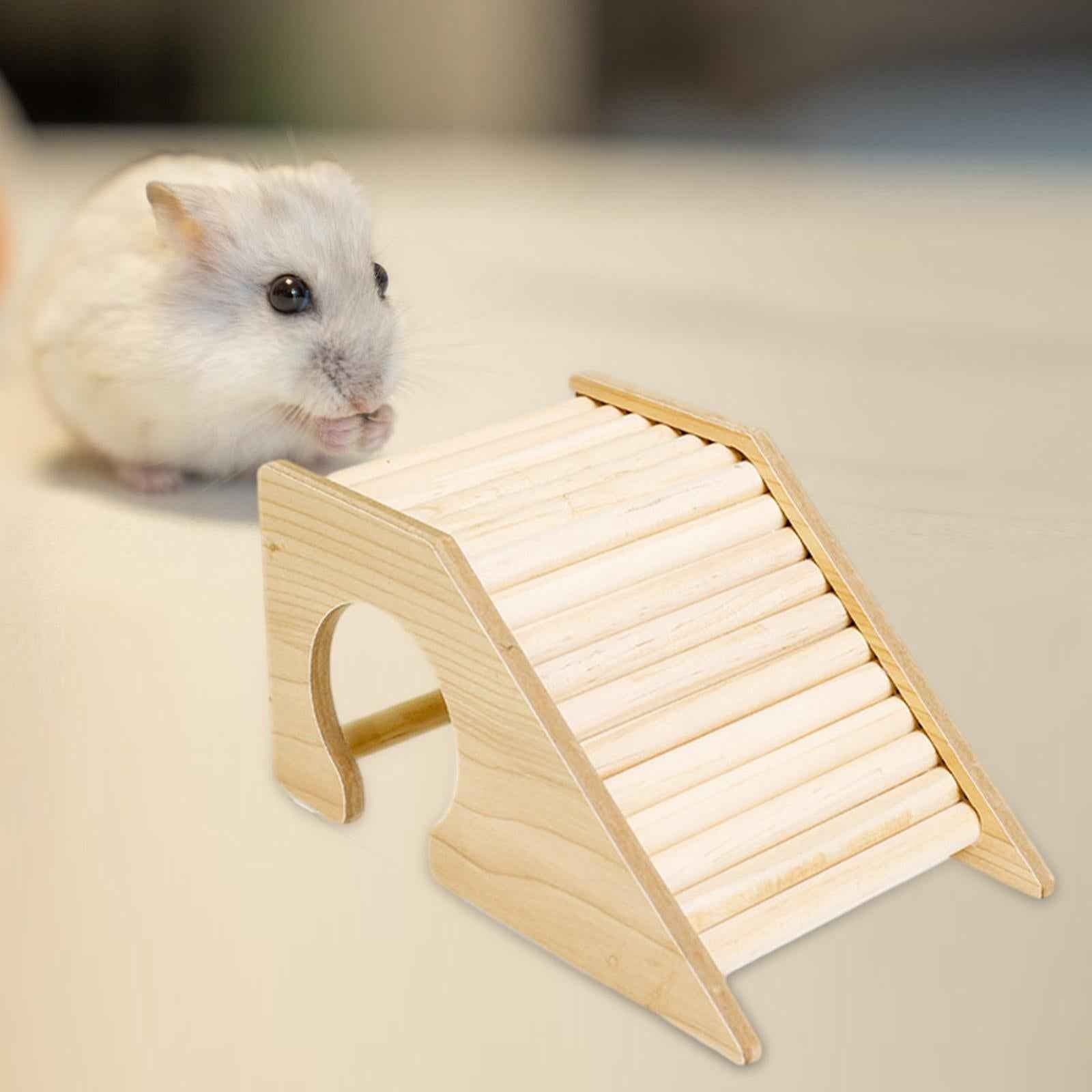 Bridge for Climbing Wooden Guinea Pig Hammock Piggies Climbing Bridge Ladder style B